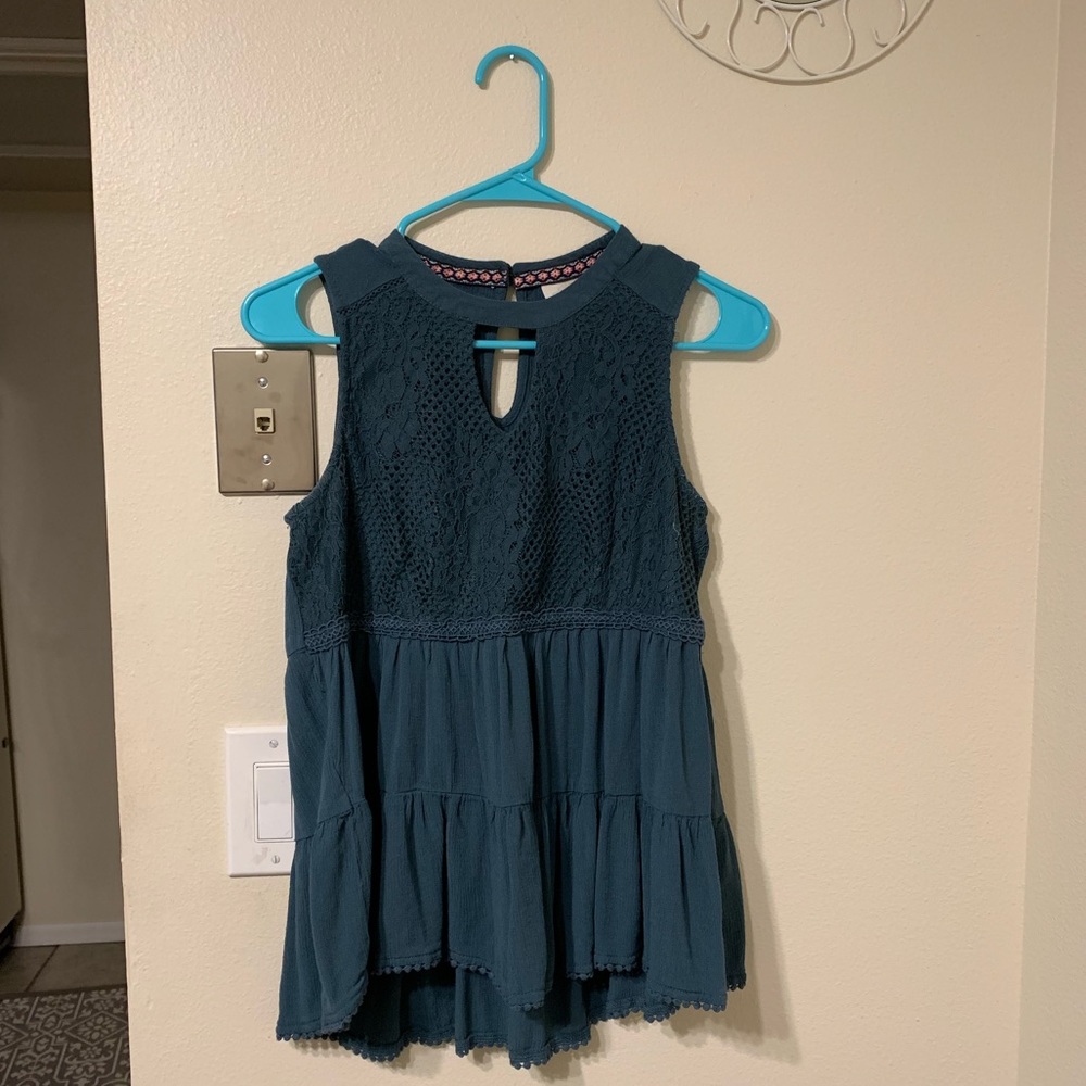 High Collar Tank Top